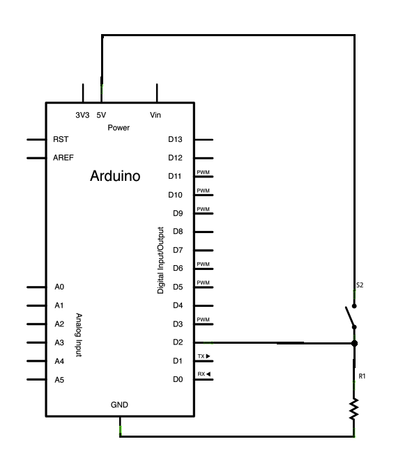 Arduino内置教程-数字-侦察状态改变