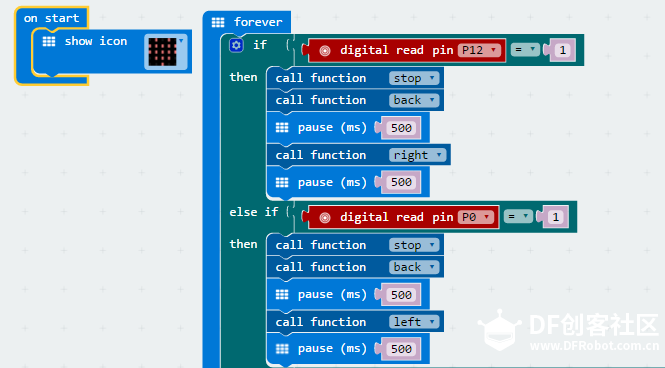 Micro:bit 29 红外避障小车