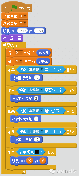 我教“孩子”在10小时内精通Scratch－第8小时：闯迷宫上