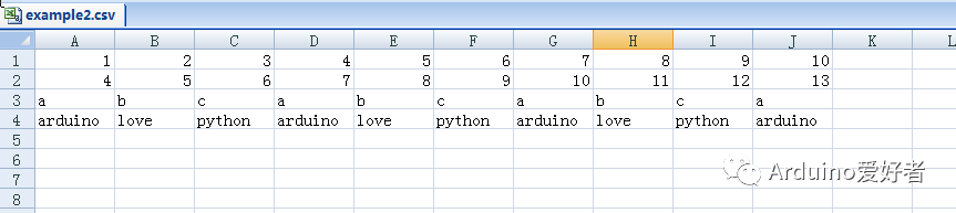 Python  CSV模块存储资料