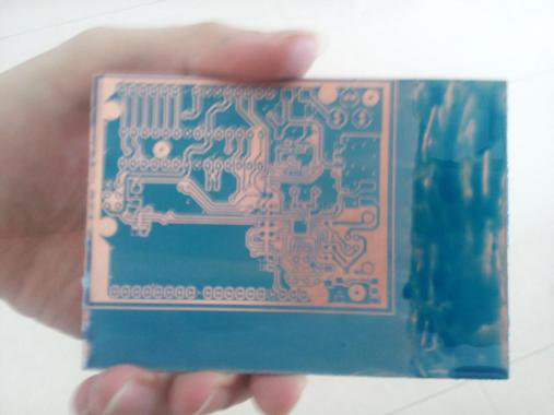 Arduino PCB显影