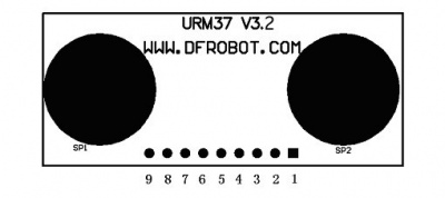 Arduino超声波传感器-URM37V3.2超声波测距传感器