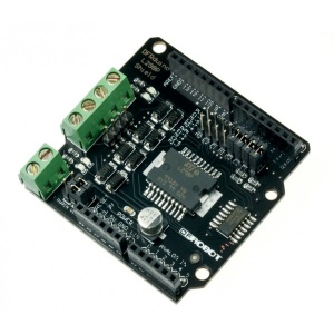 Arduino直流电机驱动-L298P Shield 2A大电流双路直流电机驱动扩展板