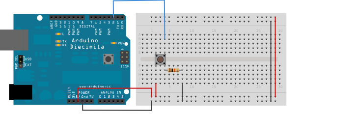 Arduino内置教程-数字-侦察状态改变
