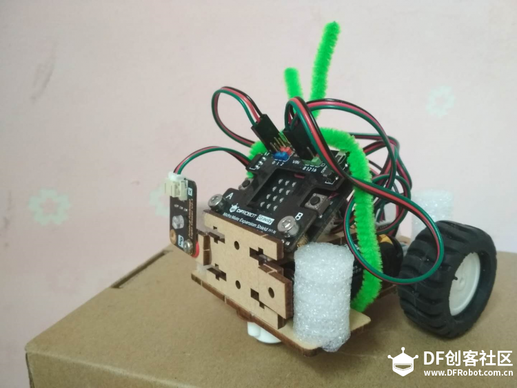 玩转Micro:bit--App蓝牙遥控micro:bit小车