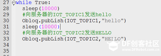 BXY+Obloq-IoT物联网多传感器数据上传测试