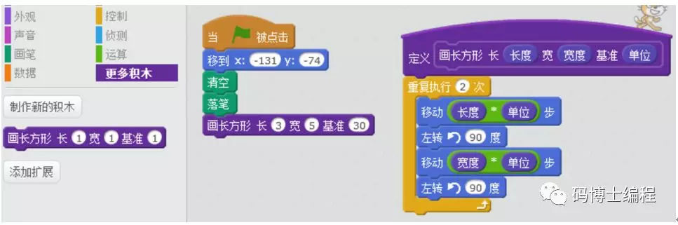 “码博士” 手把手教你学Scratch（15）：绘制房子