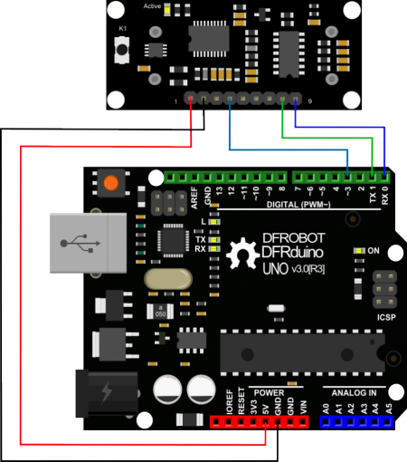 Arduino超声波传感器-URM37V4.0超声波测距传感器