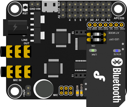 Arduino语音模块-ASR Board 语音识别控制板