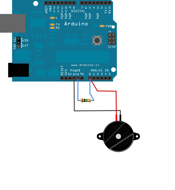 Arduino内置教程-传感器-Knock