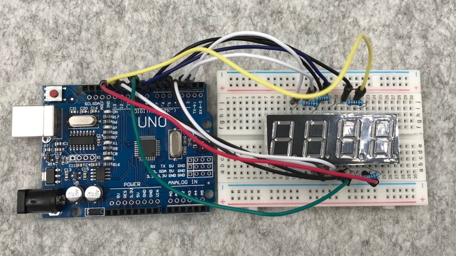 Arduino基础入门篇17—四位数码管的驱动 Arduino基础入门篇17—四位数码管的驱动