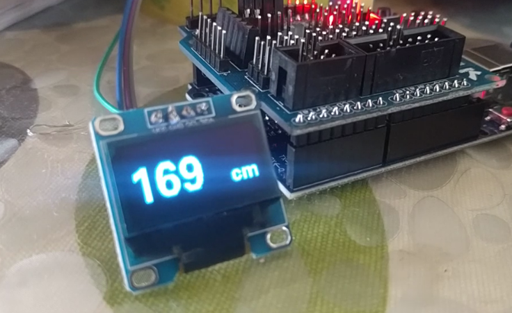 arduino OLED测试 之 1-100循环显示数字