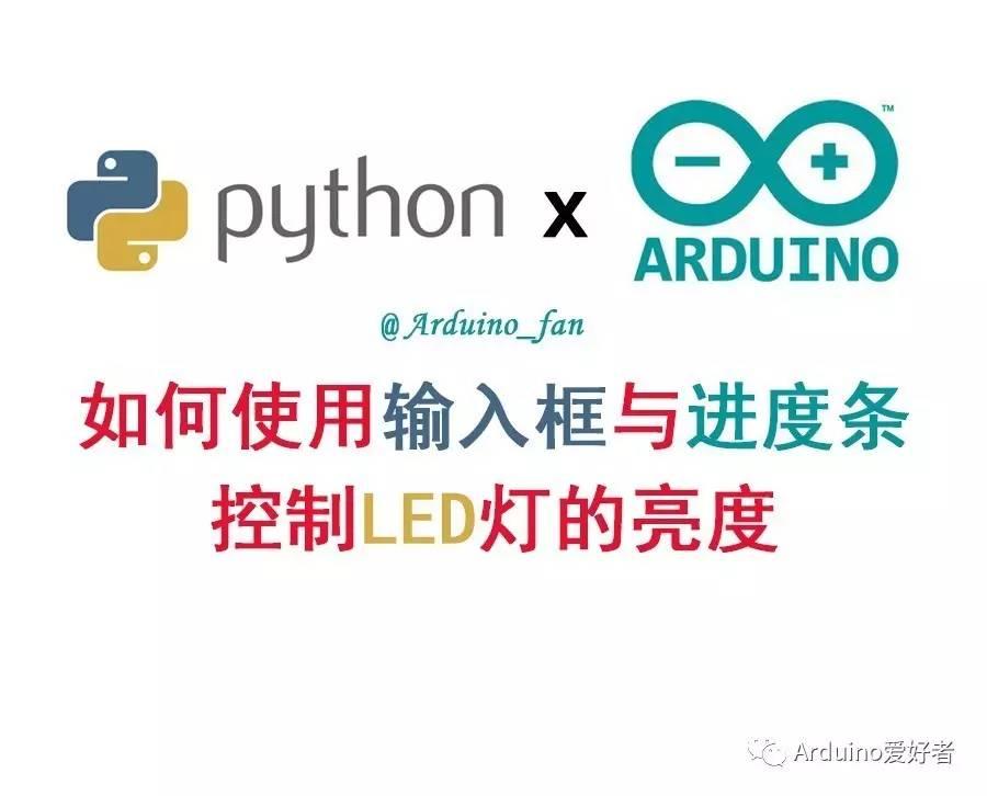 Python的输入框与进度条GUI控制LED灯亮度