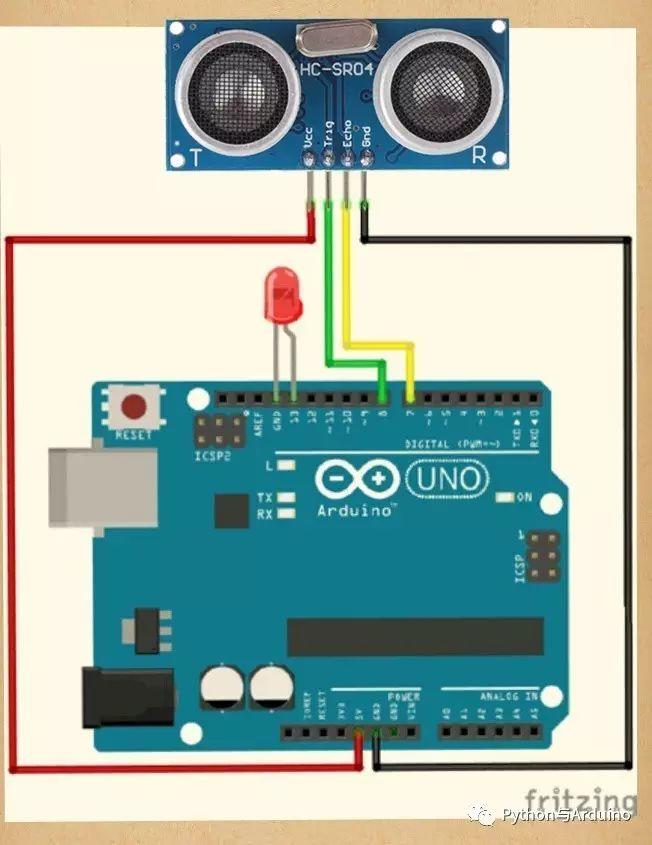 Arduino之SR04超声波传感器测距