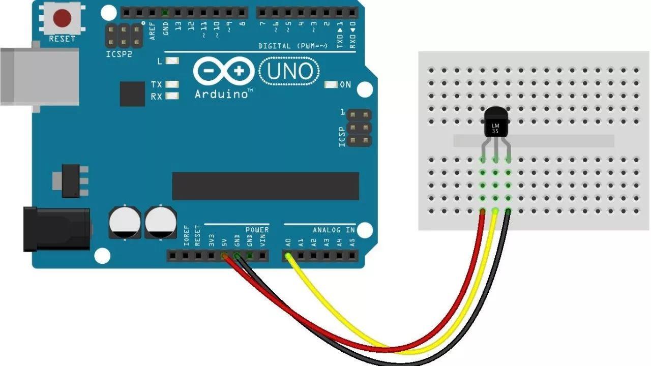 arduino从零开始（8）模拟温度计