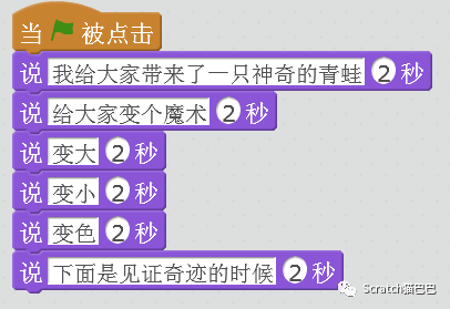第6课：Scratch准备课：《顺序结构——青蛙变王子》