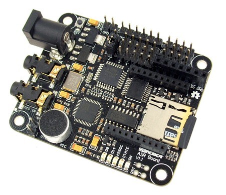 Arduino语音模块-ASR Board 语音识别控制板