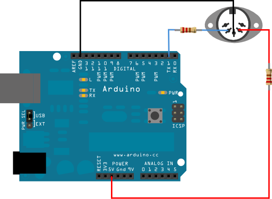 Arduino内置教程-通讯-Midi