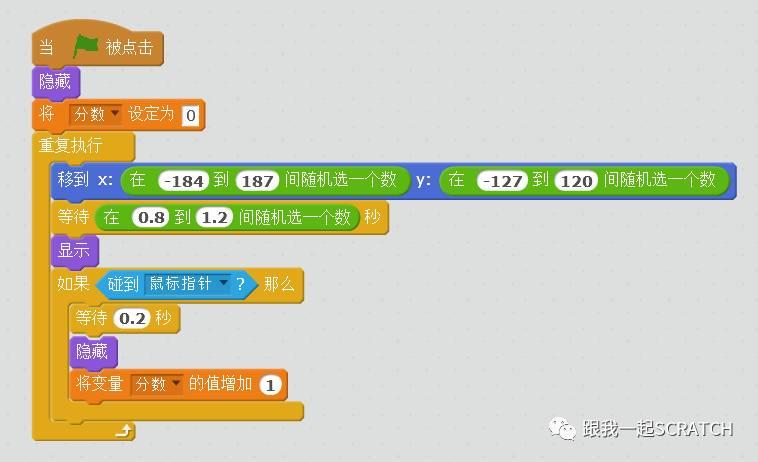 Scratch视频教程第一二三课 移动打靶（一）