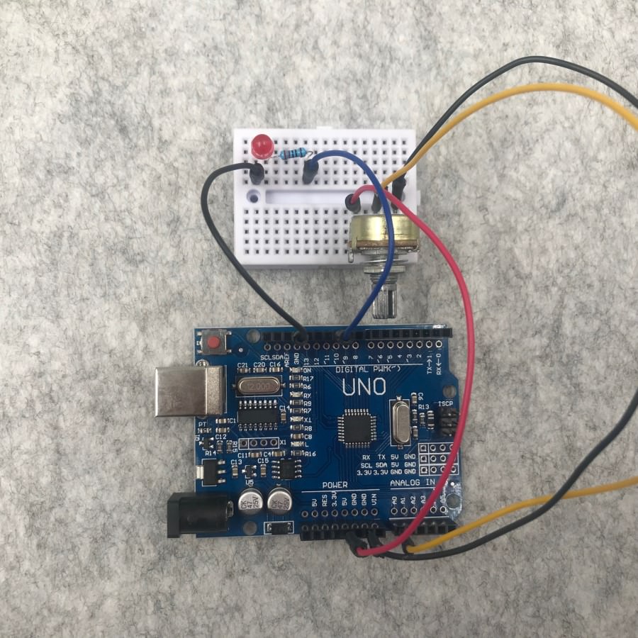 Arduino基础入门篇10—电位器控制LED灯