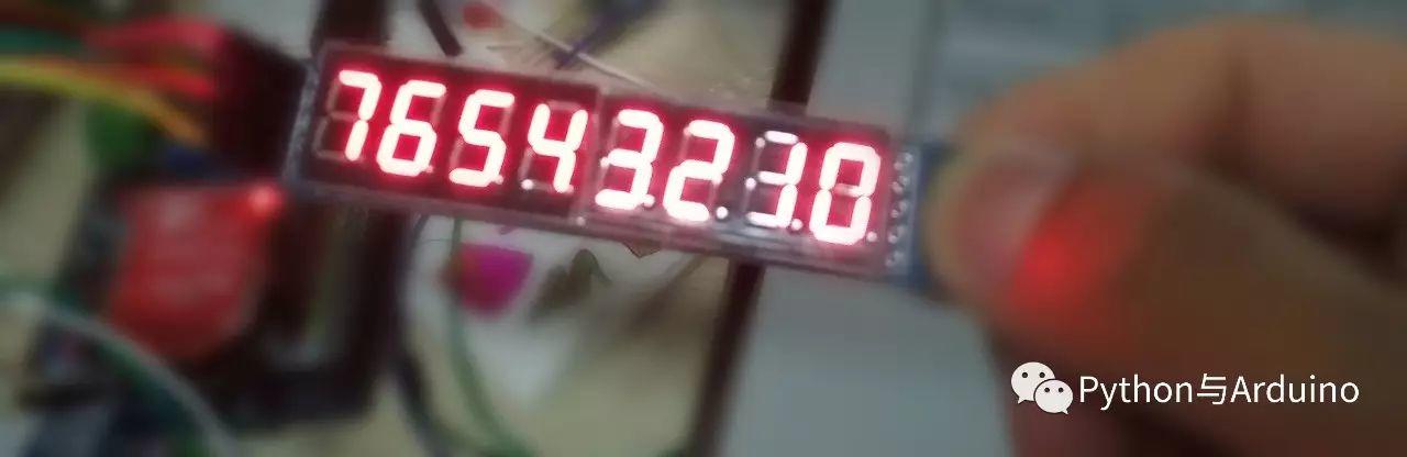 max7219显示芯片控制七段数码管