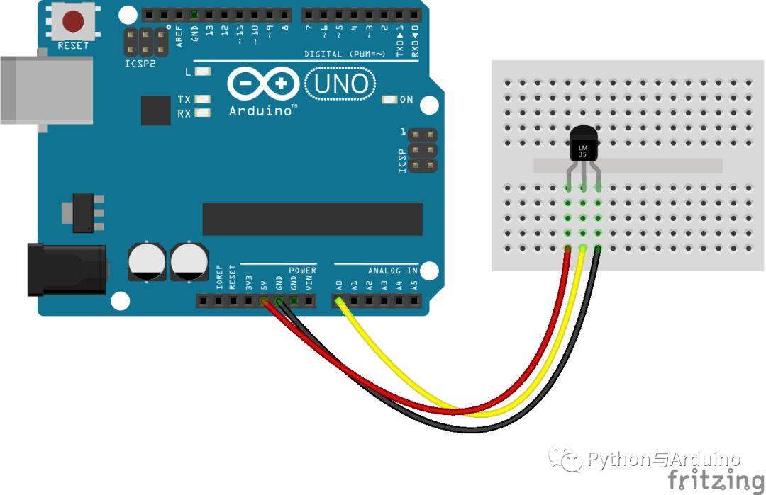 arduino从零开始（8）模拟温度计