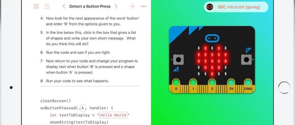 microbit 的 Swift 游乐场
