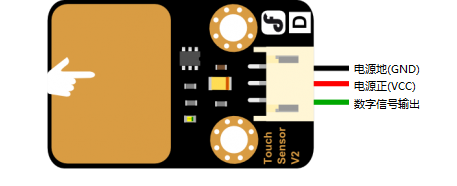 Arduino数字触摸传感器