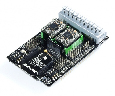Arduino步进电机驱动-双路步进电机驱动扩展板（A4988）