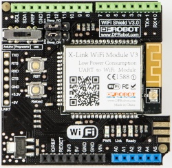 Arduino通讯模块-WIFI Shield V3 PCB Antenna WIFI扩展板 V3 PCB天线