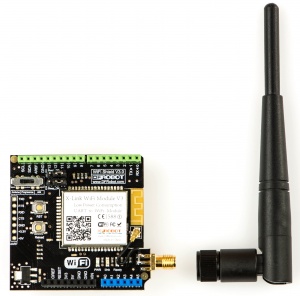 Arduino通讯模块-WIFI Shield V3 RPSMA WIFI扩展板 V3 PRSMA接口