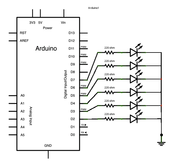 Arduino内置教程-控制结构-for循环