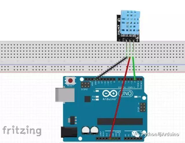 Arduino DH11数字温湿度传感器