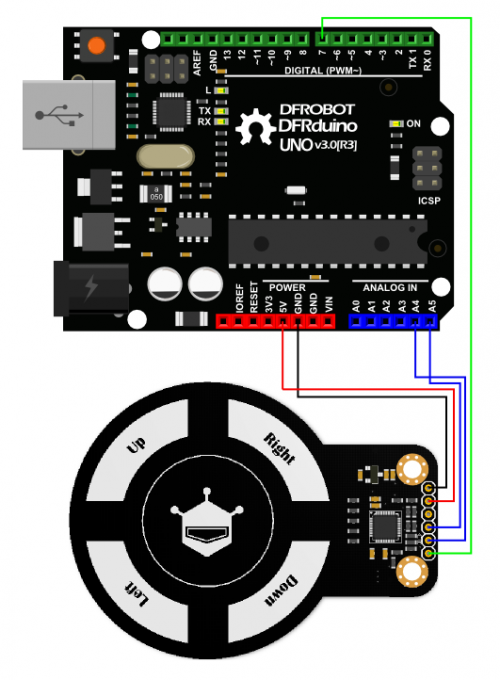 Arduino 3D手势识别迷你传感器模块