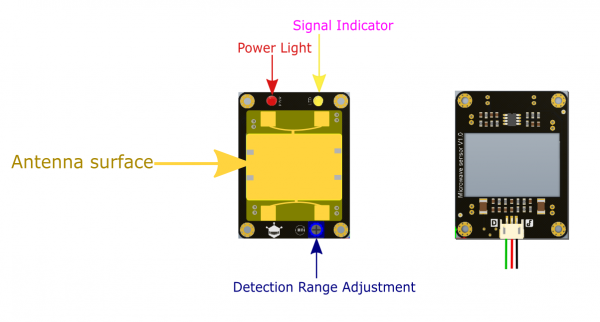 Arduino Microwave sensor微波传感器模块