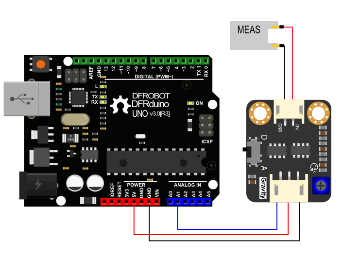 Arduino压电振动传感器 Piezo Vibration Sensor