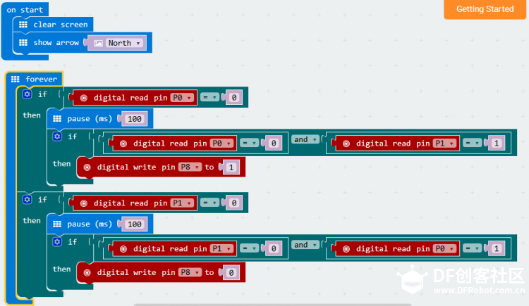 Microbit+3D——手势月球灯