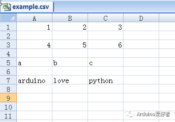 Python  CSV模块存储资料