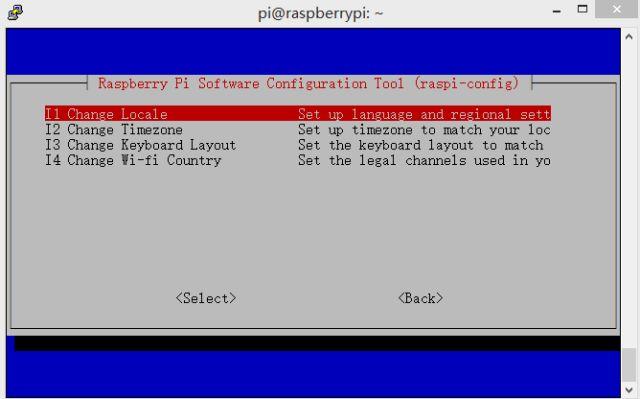 树莓派改中文显示