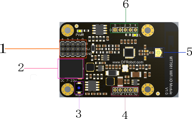 Arduino通讯模块-WifiIO-MT7681模块