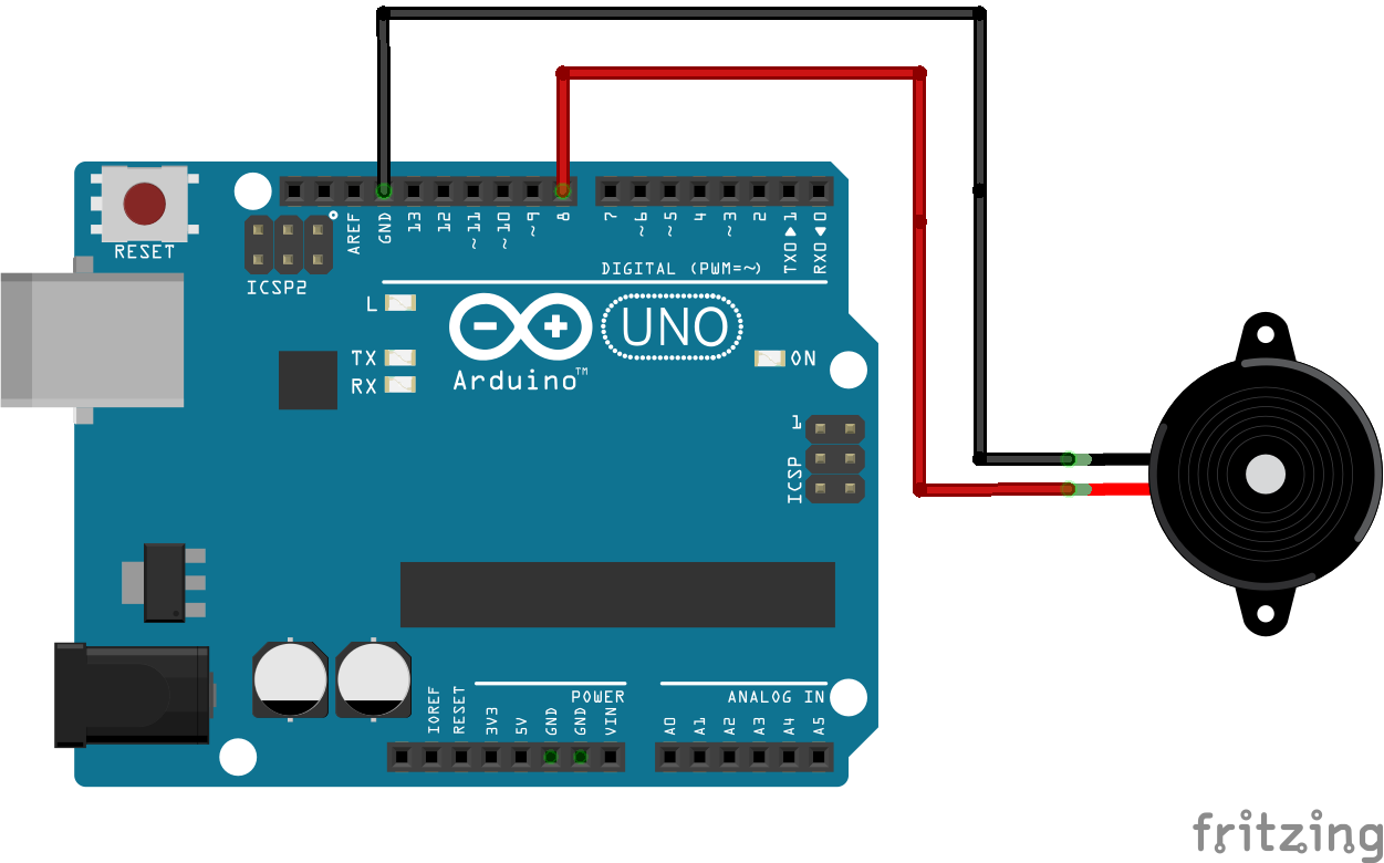 Arduino内置教程-数字-音调旋律