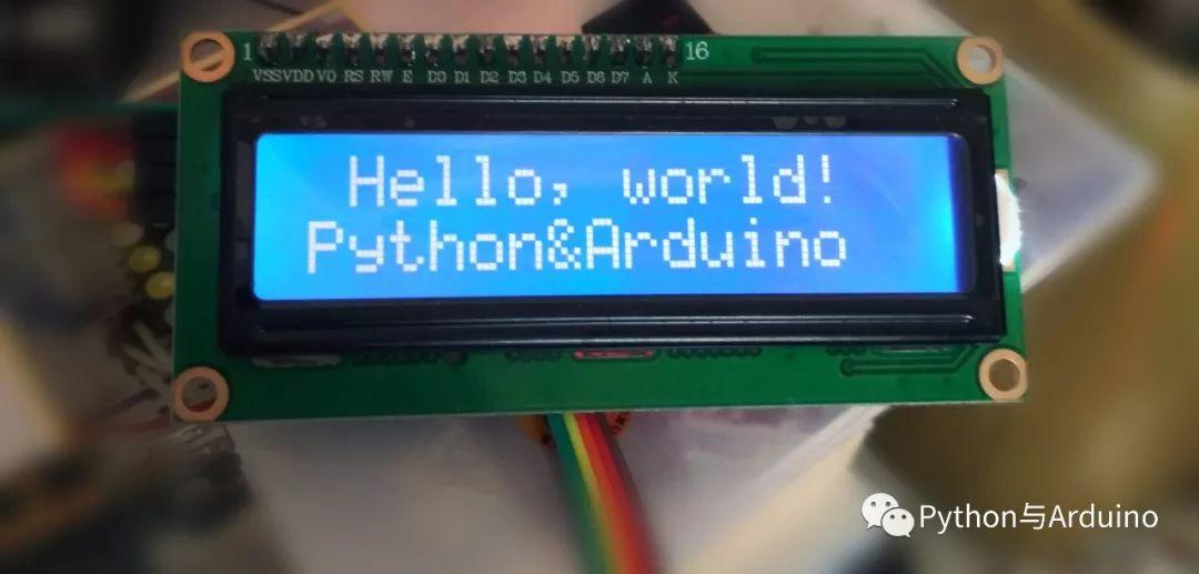 arduino从零开始（25）显示模块之LCD_I2C