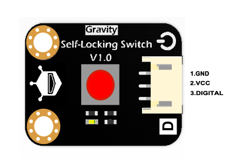 Arduino自锁按钮模块_Self-Locking_Switch