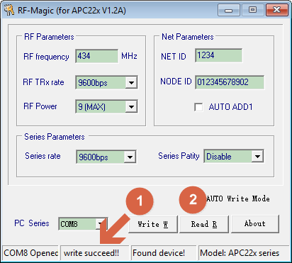 Arduino通讯模块-APC220 USB无线数传1000米传输距离