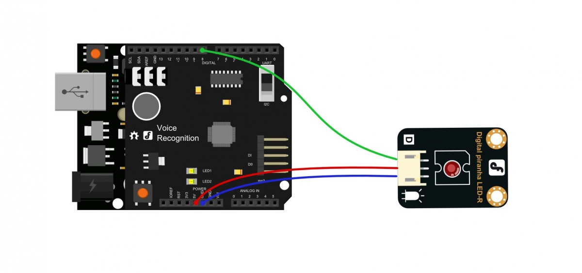 Arduino语音模块-中文语音识别扩展板_v1.1