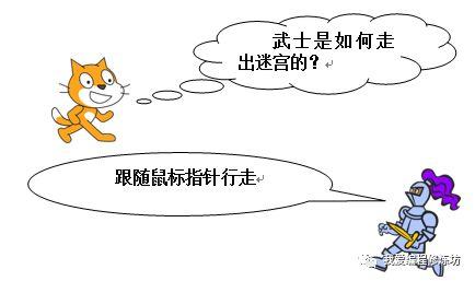 Scratch趣味编程游戏制作之鼠标控制《迷宫寻宝》