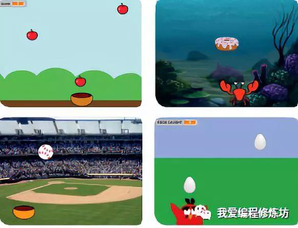 《接苹果》游戏制作