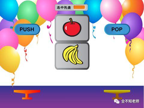 利用“堆栈”实现元素交换