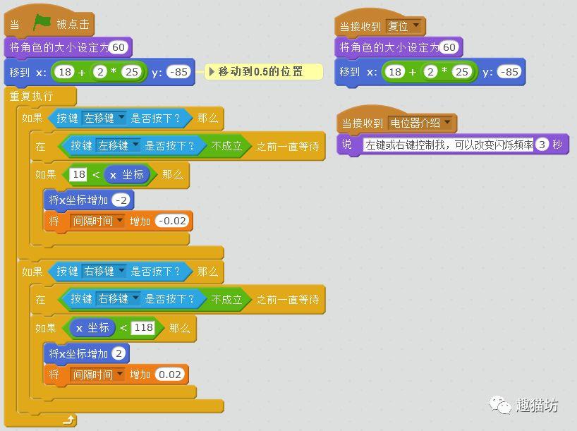 Scratch模拟系列之002跑马灯