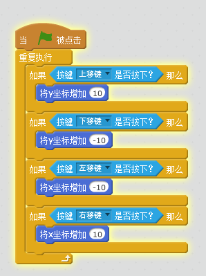 用scratch创造优美的运动